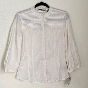 White peasant blouse
